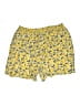 Caslon Print Yellow Shorts Size 2X - photo 2