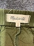 Madewell Solid Green Pull-On Shorts Size M - photo 3
