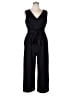 Calvin Klein Solid Black Jumpsuit Size 16 - photo 1