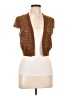 Allison Taylor Brown Sleeveless Top Size L - photo 1