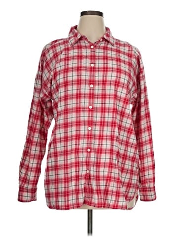 Ann Taylor LOFT Long Sleeve Button-Down Shirt (view 1)