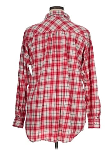 Ann Taylor LOFT Long Sleeve Button-Down Shirt (view 2)