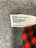 Merona 100% Rayon Plaid Orange Long Sleeve Blouse Size L - photo 8