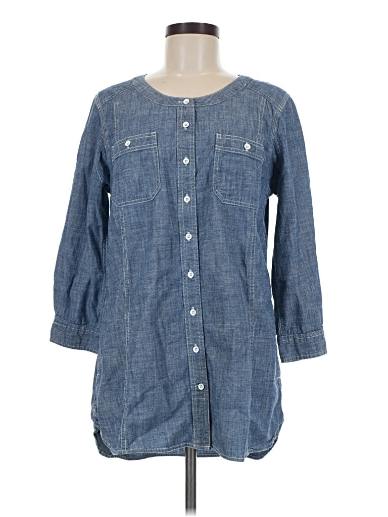 Pre-owned Duluth Trading Co. Casual Dress In Blue