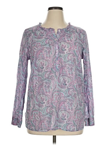 Talbots Long Sleeve Blouse (view 1)