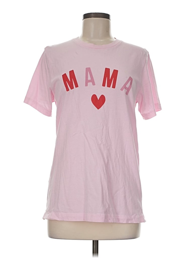 Pre-owned Bella+canvas Short Sleeve T-shirt In Pink