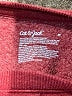 Cat & Jack Hearts Burgundy Pullover Sweater Size 3T - photo 3
