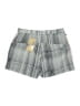 Asics 100% Polyester Stripes Gray Shorts Size M - photo 1