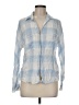 Vince. Blue Long Sleeve Button-Down Shirt Size M - photo 1