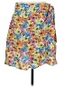 Ann Taylor LOFT Floral Blue Casual Skirt Size 8 - photo 1