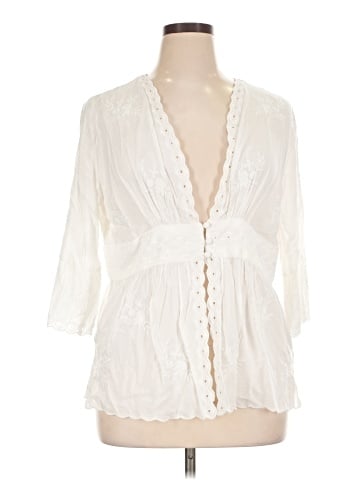 Soft Surroundings Long Sleeve Blouse (view 1)
