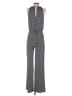Laundry by Shelli Segal Houndstooth Gray Jumpsuit Size 4 - photo 2
