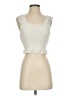 Rachel Parcell Ivory Sleeveless Top Size S - photo 1