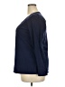 Just My Size 100% Cotton Blue 3/4 Sleeve Top Size 2X Plus - photo 5