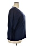 Just My Size 100% Cotton Blue 3/4 Sleeve Top Size 2X Plus - photo 4