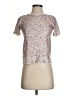 J.Crew 100% Cotton Silver Short Sleeve Top Size XXS - photo 1