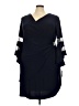 R&M Richards Blue Cocktail Dress Size 20 - photo 1
