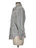 George Stripes Gray Long Sleeve Button-Down Shirt Size M - photo 5