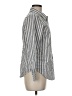 George Stripes Gray Long Sleeve Button-Down Shirt Size M - photo 4