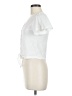 Blue Rain White Short Sleeve Top Size M - photo 5