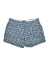 Dear John Chevron-herringbone Blue Khaki Shorts Size 25 waist - photo 1