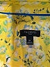 Talbots 100% Cotton Floral Yellow 3/4 Sleeve Button-Down Shirt Size 3X - photo 7