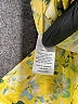 Talbots 100% Cotton Floral Yellow 3/4 Sleeve Button-Down Shirt Size 3X - photo 8