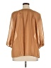 Torrid 100% Polyester Brown 3/4 Sleeve Blouse Size 1X Plus (1) - photo 2
