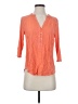 Democracy Orange 3/4 Sleeve Blouse Size S - photo 1