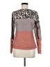 Unbranded Animal Print Brown Long Sleeve Top Size M - photo 1