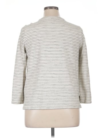 Madewell Striped Lace-Up Top (view 2)