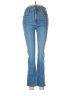 Just Black Hearts Blue Jeans Size 28 waist - photo 1