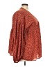 Sugarfox Red Long Sleeve Blouse Size 2X - photo 4