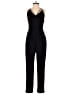 Lush 100% Polyester Solid Black Jumpsuit Size XS - photo 1