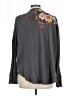 Johnny Was 100% Cotton Gray Pullover Sweater Size XL - photo 2