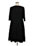 Talbots Solid Black Casual Dress Size 2X - photo 2