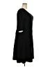 Talbots Solid Black Casual Dress Size 2X - photo 4