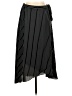 Green Envelope Stripes Black Casual Skirt Size L - photo 1