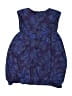 Tea 100% Cotton Blue Purple Dress Size 8 - photo 2