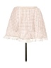 Sugar Thrillz Checkered-gingham Pink Casual Skirt Size 1X - photo 1