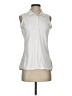 Adidas 100% Polyester Ivory Sleeveless Blouse Size S - photo 1