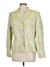 Le Suit 100% Other Paisley Green Blazer Size 12 - photo 1