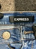 Express Hearts Blue Jeans Size 6 - photo 7