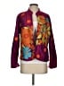 Travelsmith 100% Rayon Floral Purple Jacket Size S - photo 1