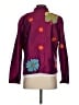 Travelsmith 100% Rayon Floral Purple Jacket Size S - photo 2