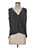 Veronica M. Gray Sleeveless Blouse Size M - photo 1