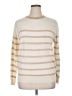 Zara Stripes Ivory Pullover Sweater Size XL - photo 1
