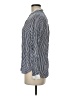 J.Crew Stripes Blue Long Sleeve Blouse Size M - photo 5