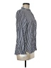 J.Crew Stripes Blue Long Sleeve Blouse Size M - photo 4