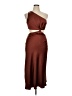 Lush 100% Polyester Brown Cocktail Dress Size XL - photo 1
